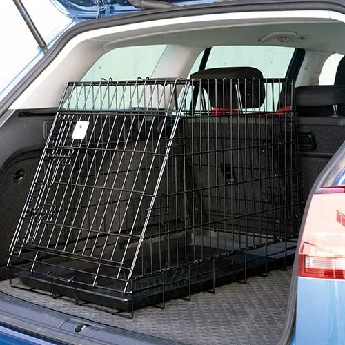 Impermeable Anterior America Jaulas para perros viajar en coche adaptada a maletero , jaulas de perro  para el coche, jaulas baratas para maleteros, jaula perro coche
