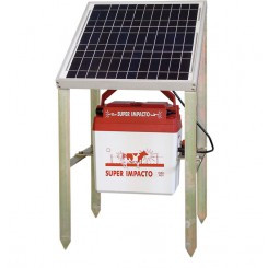 Electrificador Super-Impacto-Solar 15 W a batería exterior