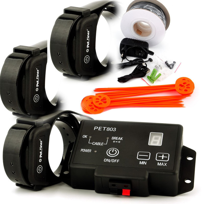 Pastor eléctrico para perros con collar Antifugas PET 803