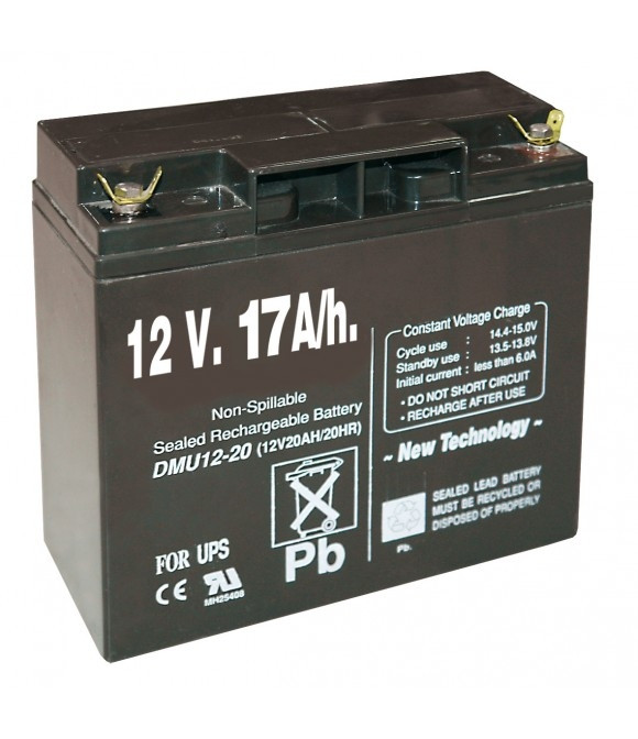 Batería recargable 12 V 17 A/h