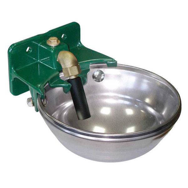 Bebedero B40 Acero Inoxidable ZAR 2,25L | Antiderrames con Doble Toma 