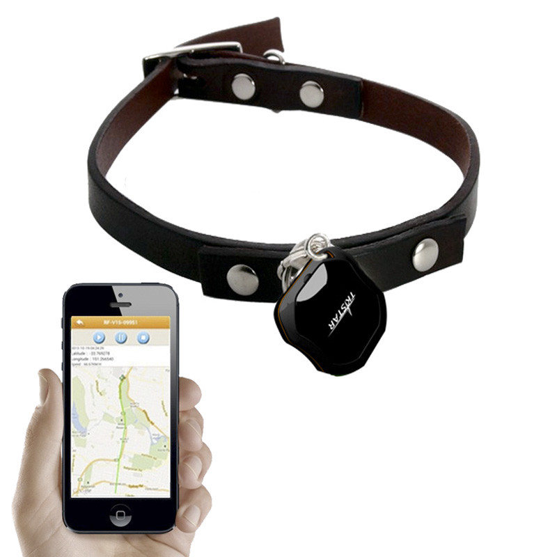 Collar GPS perros Iphone / Android Localizador mascotas sumergible