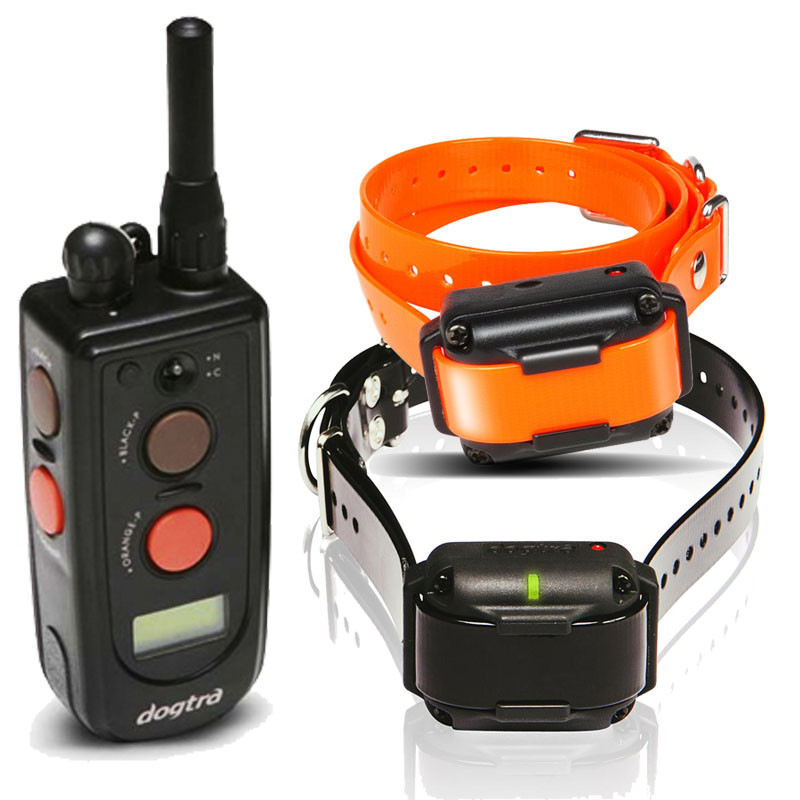 1212 NCP Doble Collar eléctrico 2 perros 1200m caza , dos electrónicos Dogtra para adiestrar