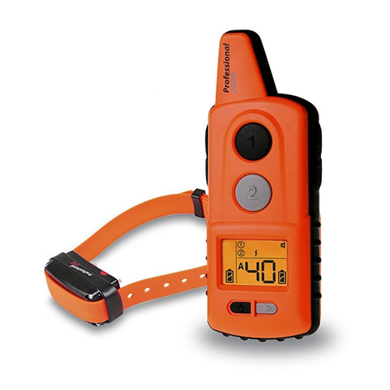 Dogtrace PRO 2000 MINI Naranja collar adiestramiento eléctrico perro Pequeño y mediano 