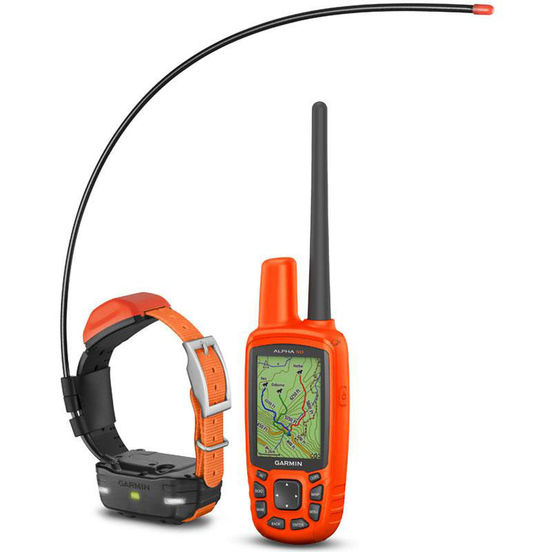 Garmin Alpha 50 + Collar T5 mini Radiolocalizador GPS perros pequeños,  radiocollar localizador perro caza pequeño