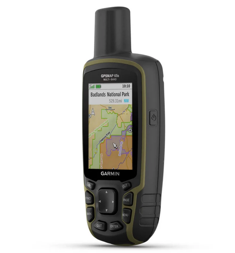 Garmin GPSMAP® 65s | GPS Multibanda con Sensores ABC y Topo Europa