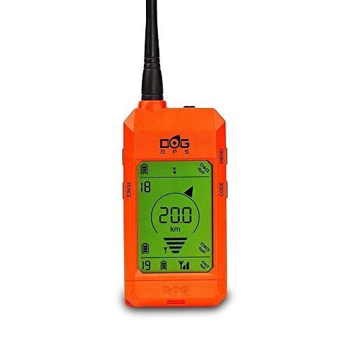 Mando DogTrace GPS X25 | Emisor Localizador Naranja 20km 