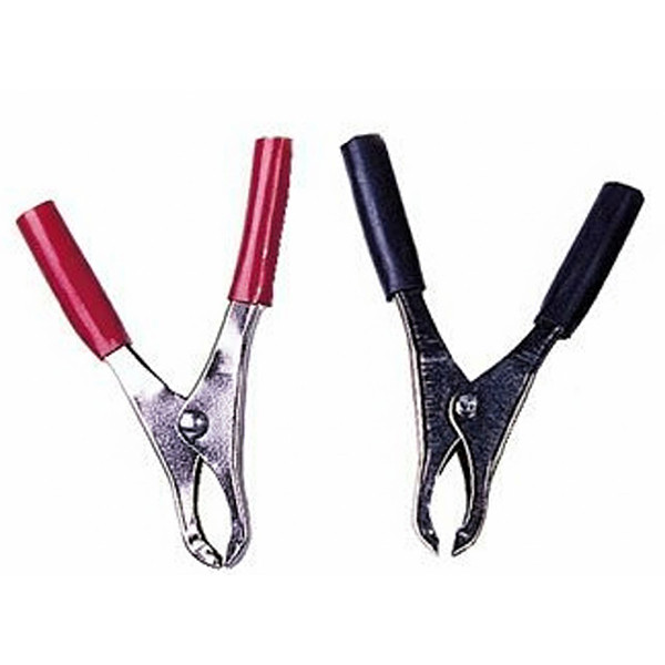 Pinzas cargador baterías pastor eléctrico | Con aislante de seguridad