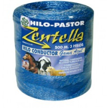 Hilo conductor 3 hilos Azul 500 metros