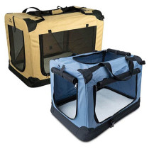 Jaula de Loneta Plegable Ibáñez para Perros y Gatos | Transportín de Tela