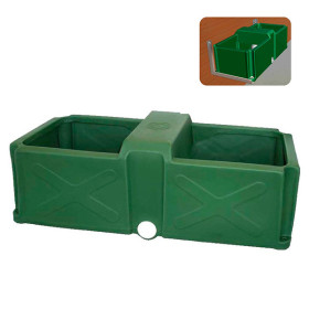 Bebedero B70 Zar Polietileno 70L | Antiderrames y Alto Caudal 