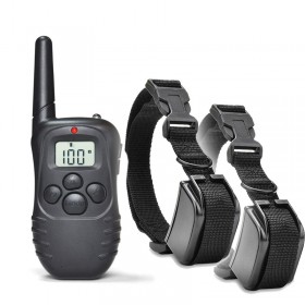 Collar adiestramiento eléctrico para 2 perros Dogsafe X821-C LCD
