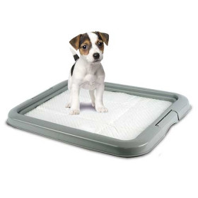 Educador para Perros y Cachorros | Bandeja para Empapadores (Tallas S y M)